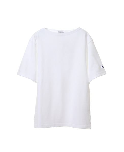 【Armor-lux /アルモリュクス】90562 Basic Breton Shirt Short Sleeve 詳細画像 001 Blanc 1