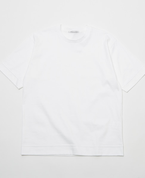マーセライズドスムースクルーネックTシャツ 詳細画像 ホワイト 10