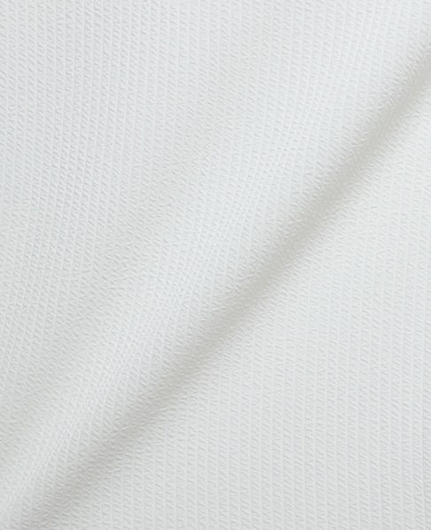 袋ジャガードストライプVネックTシャツ 詳細画像 ホワイト 10