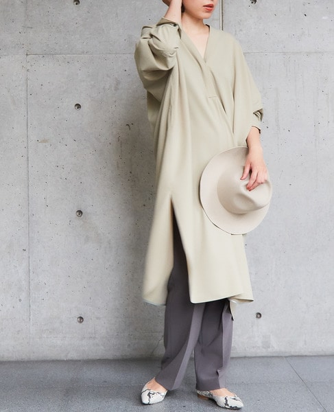 Vネックワンピース 商品詳細 メルローズ公式通販 Melrose Store メルローズストア