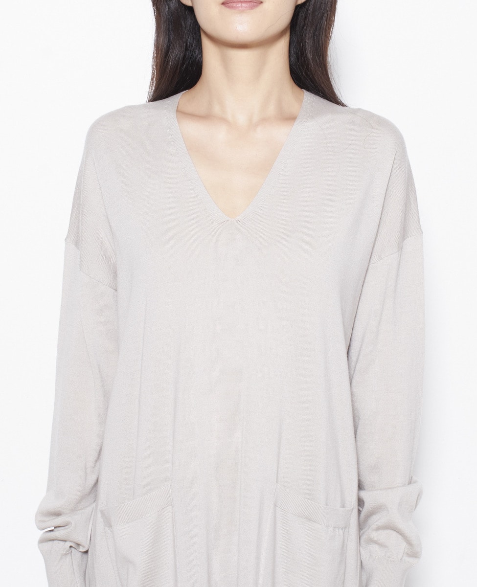 Vネックニットワンピース 商品詳細 メルローズ公式通販 Melrose Store メルローズストア