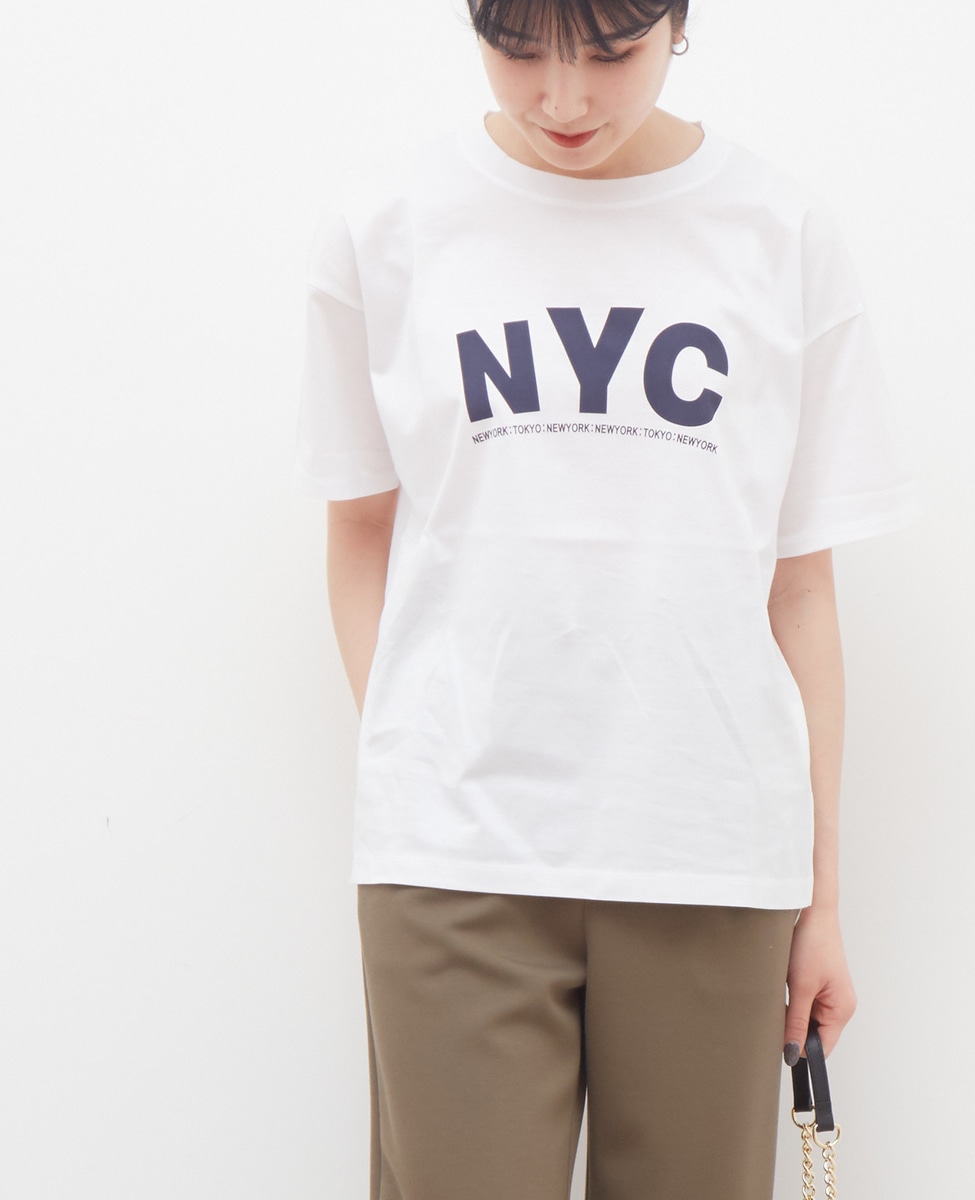 NYCロゴTシャツ｜商品詳細｜メルローズ公式通販 | MELROSE STORE