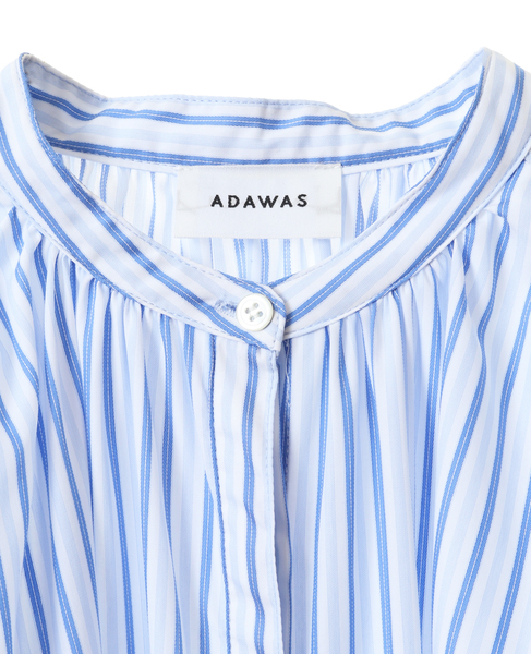 【ADAWAS】ADWS-208-20 COTTON STRIPED DRESS 詳細画像 BLUE 3