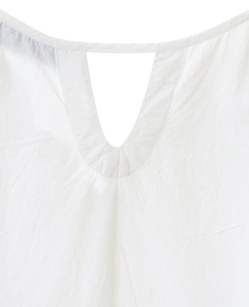 【norment】popline embroidery cami/S23S-F143 詳細画像 ホワイト 6