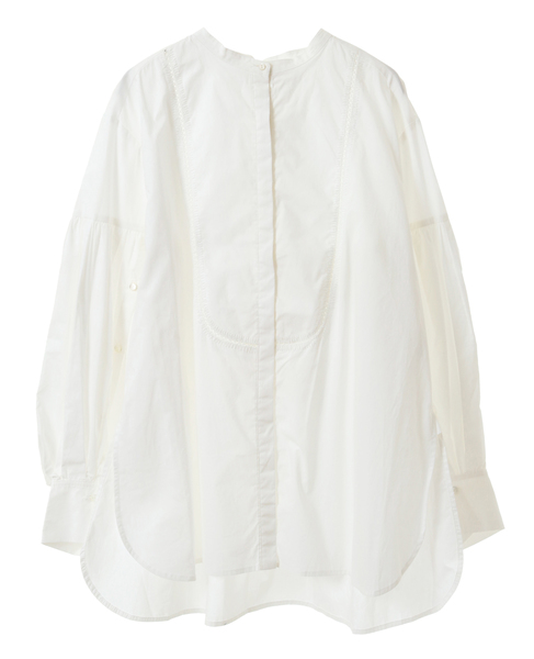 【MARILYN MOON】sleeve embroidery bosom blouse 詳細画像 ホワイト 8