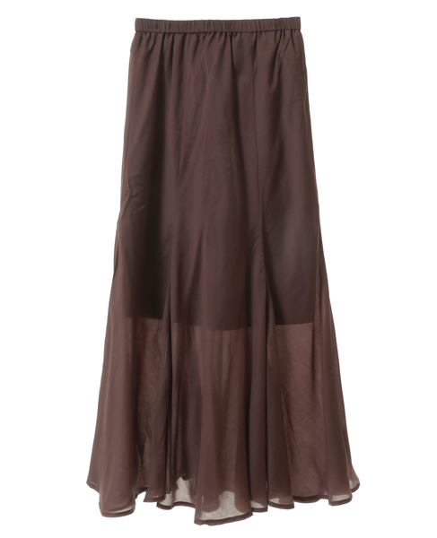 【TORRAZZO DONNA】Marmaid Line Skirt/6232-503 詳細画像 ブラウン 1