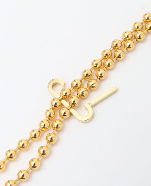 【EO】EO-155 ball chain necklace 詳細画像 ゴールド 3