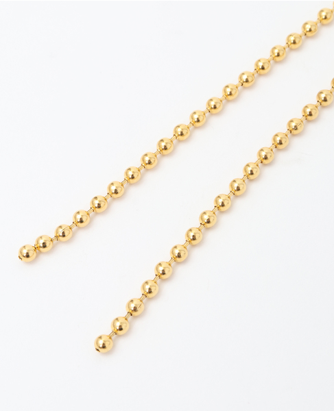 【EO】EO-155 ball chain necklace 詳細画像 ゴールド 5