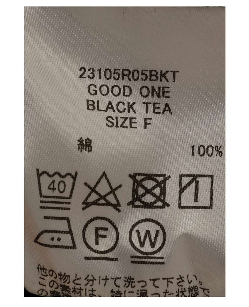 【FLAVOR TEE】ロゴTシャツ/GOOD ONE 詳細画像 ブラック 6