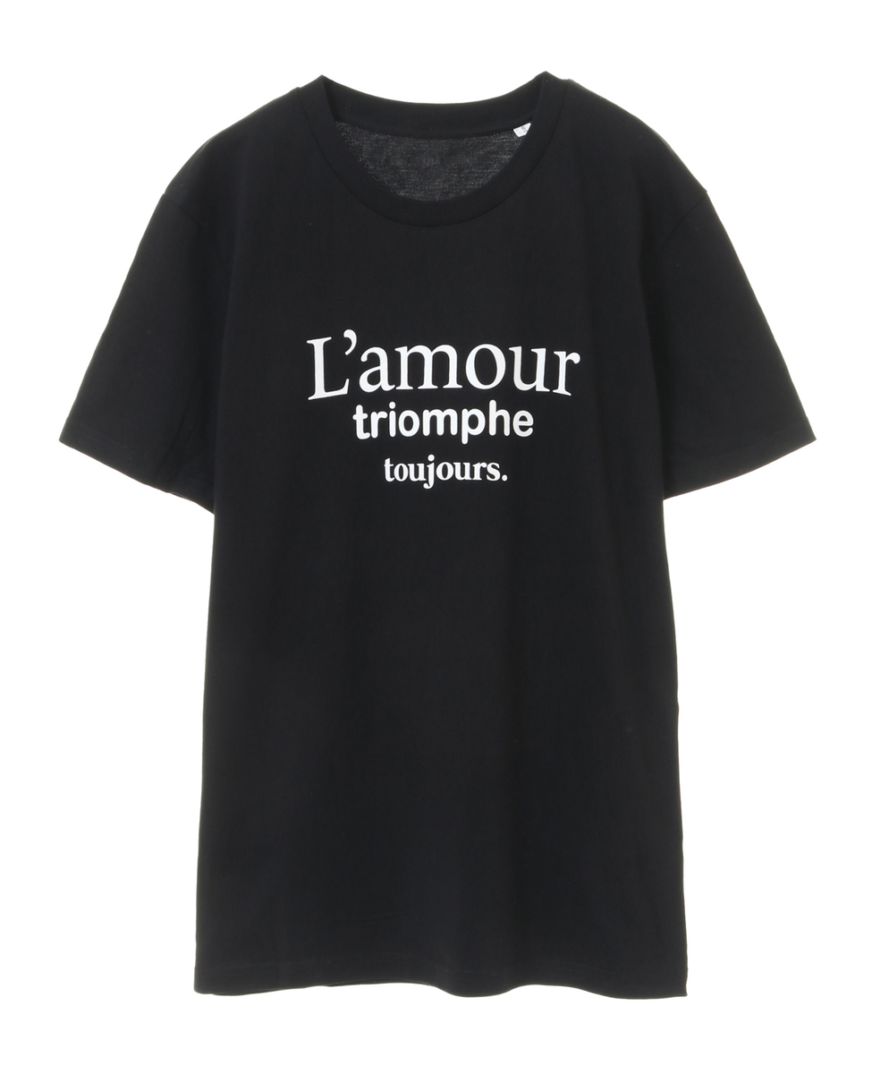 Les Petits Basics】 T-シャツ(L'amour triomphe toujours)｜商品詳細