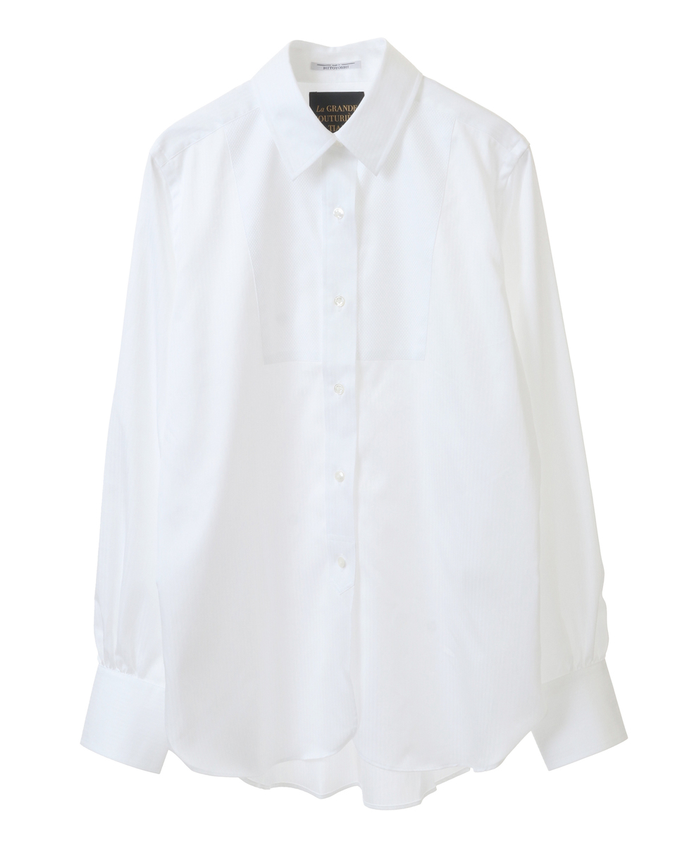 【メルローズ50周年限定】HITOYOSHIドレスシャツ 詳細画像 ホワイト 11