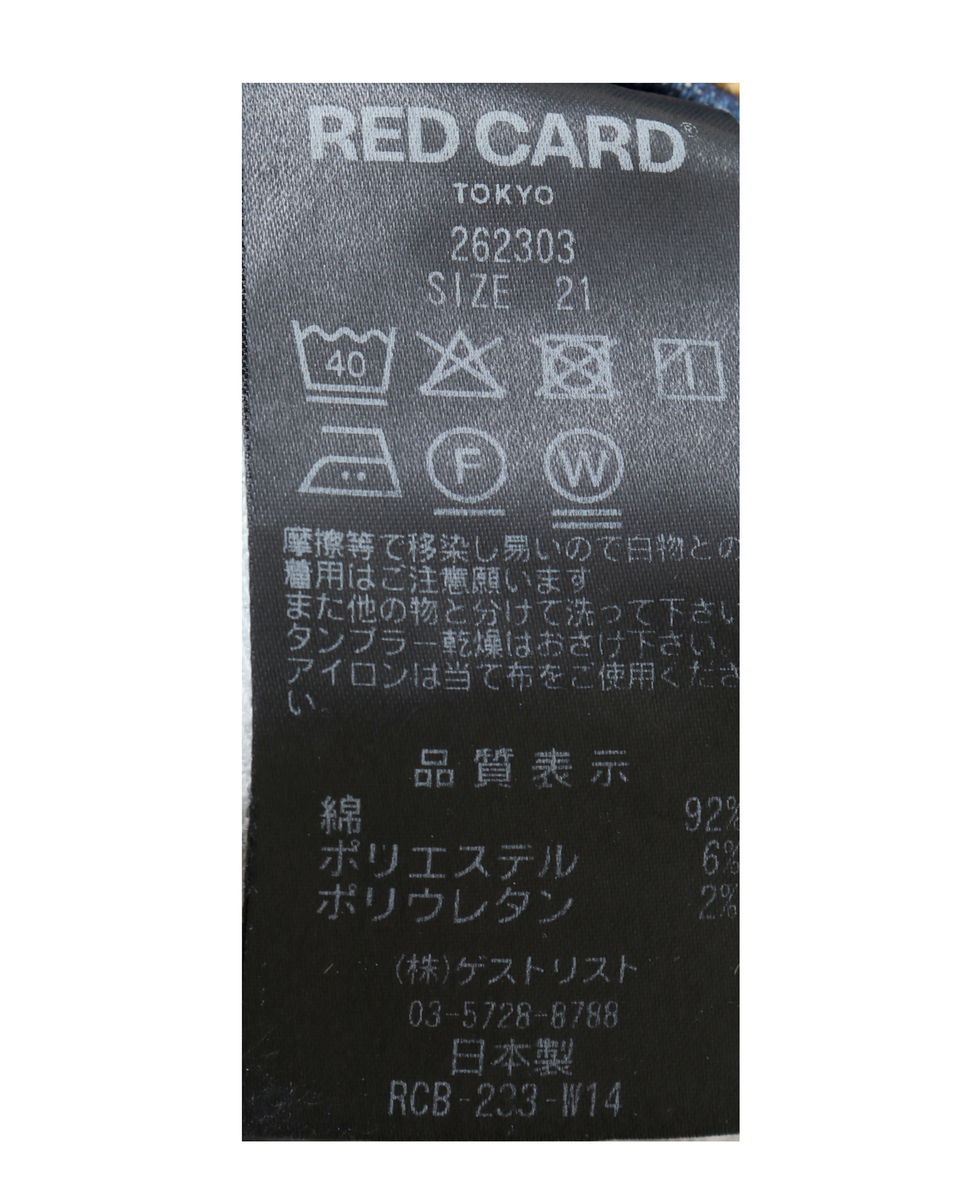 RED CARD】30th Anniversary HR｜商品詳細｜メルローズ公式通販 ...