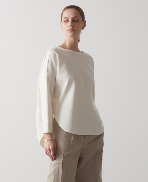 エッグシルエットトップス 詳細画像 オフホワイト 1