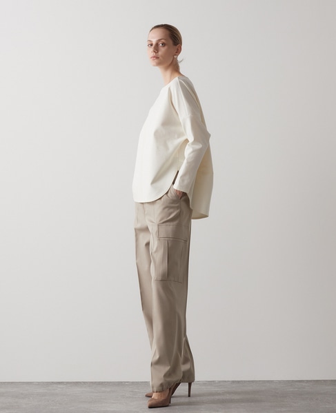 エッグシルエットトップス 詳細画像 オフホワイト 3