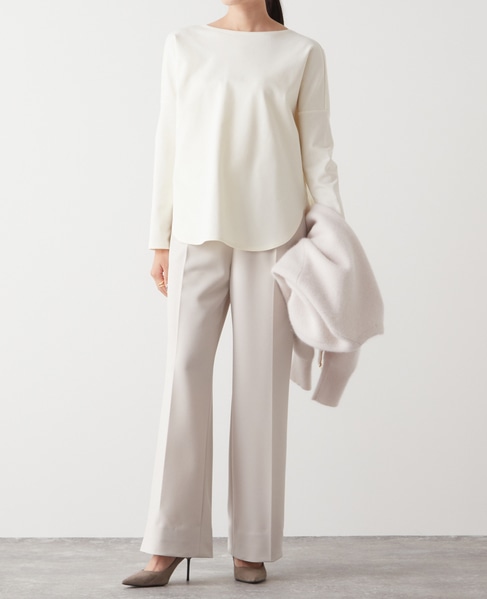 エッグシルエットトップス 詳細画像 オフホワイト 4