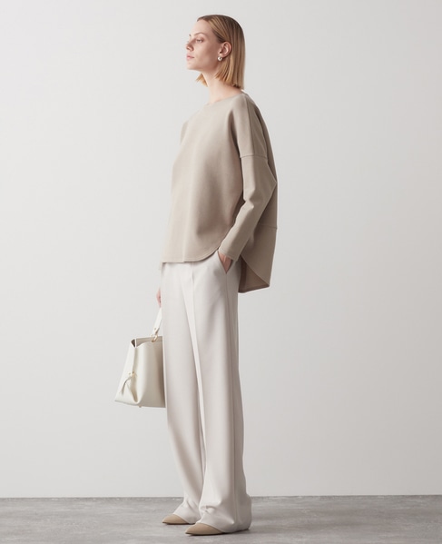 エッグシルエットトップス 詳細画像 ライトグレー 3