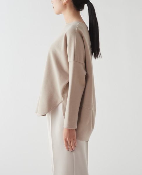 エッグシルエットトップス 詳細画像 ライトグレー 5