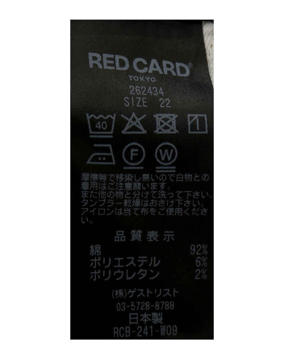 【RED CARD/レッドカード】Tyler 詳細画像 ネイビー 5