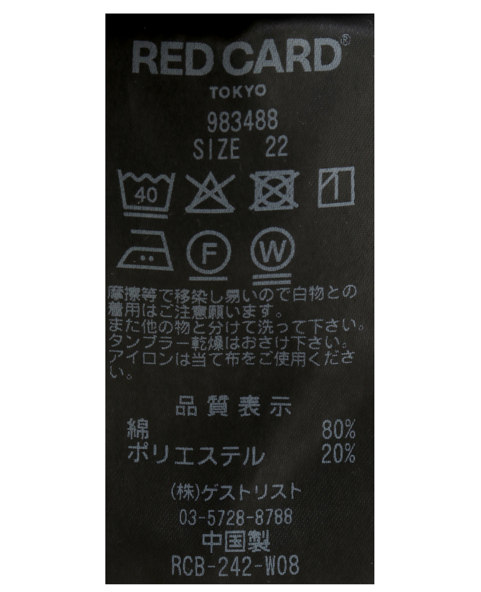 【RED CARD/レッドカード】Manoa 詳細画像 インディゴ 5