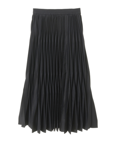 【MARILYN MOON/マリリンムーン】Modern pleats skirt 詳細画像 ブラック 1