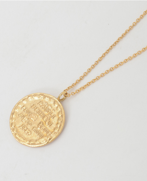 【Chibi Jewels/チビジュエルズ】N362 Ancient Mexico Coin Necklace 詳細画像 ゴールド 3