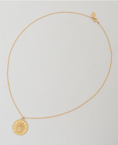 【Chibi Jewels/チビジュエルズ】N346 MEX Coin Necklace 詳細画像 ゴールド 1