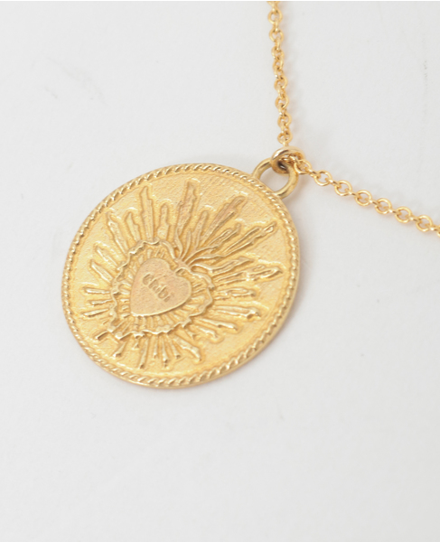 【Chibi Jewels/チビジュエルズ】N346 MEX Coin Necklace 詳細画像 ゴールド 4
