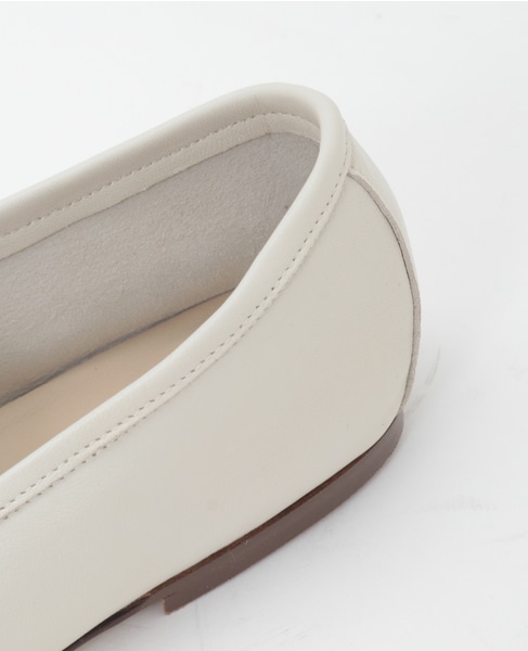 【CORSO ROMA 9/コルソローマ】フラットシューズ/TINA711 詳細画像 アイボリー 6