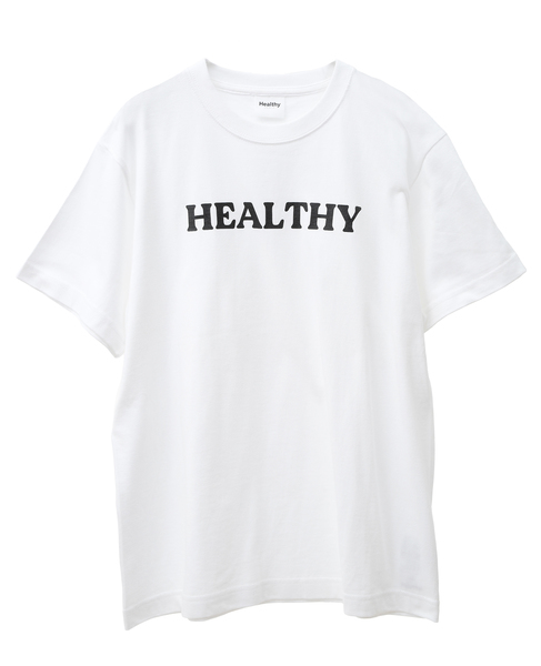 【HEALTHY DENIM/ヘルシーデニム】ロゴTシャツ 詳細画像 ホワイト 1