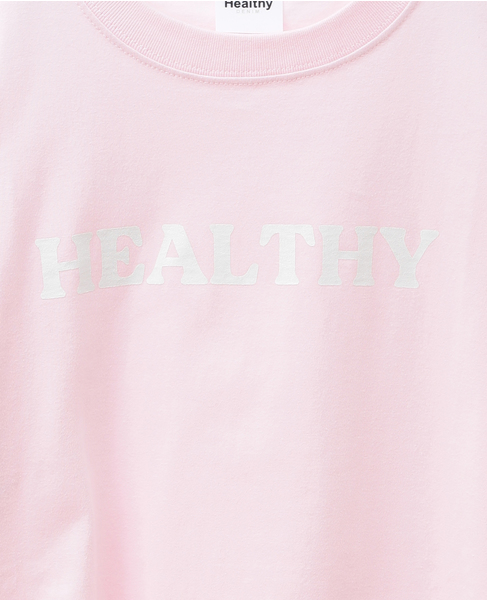 【HEALTHY DENIM/ヘルシーデニム】ロゴTシャツ 詳細画像 ピンク 6