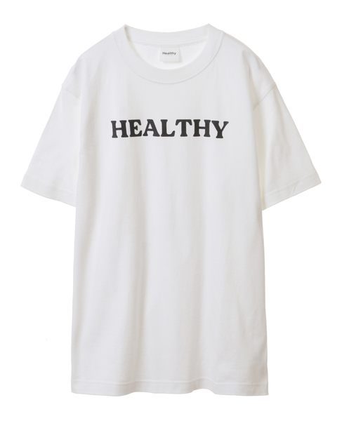 【HEALTHY DENIM/ヘルシーデニム】ロゴTシャツ 詳細画像 ホワイト 1
