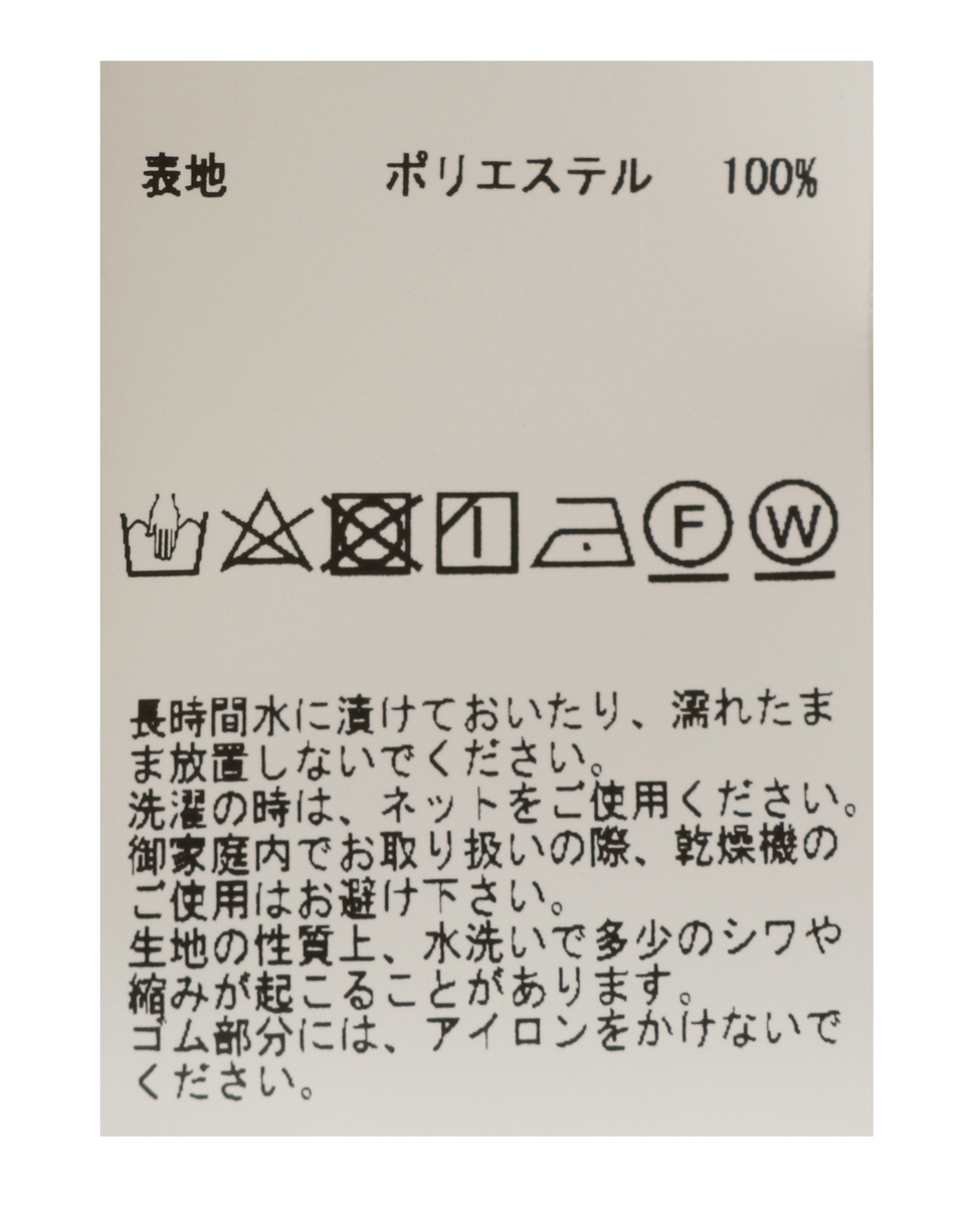 フラワーカーテンプリントハイネックワンピース 詳細画像 ブラック 12