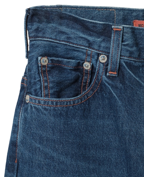 【NEEDBY heritage/ニードバイヘリテージ】デニムパンツ（KYLIE） 詳細画像 ブルー 5
