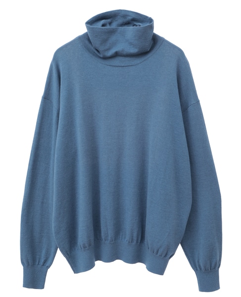 【Demylee New York】AMAL TURTLENECK TOP 詳細画像 ブルー 1