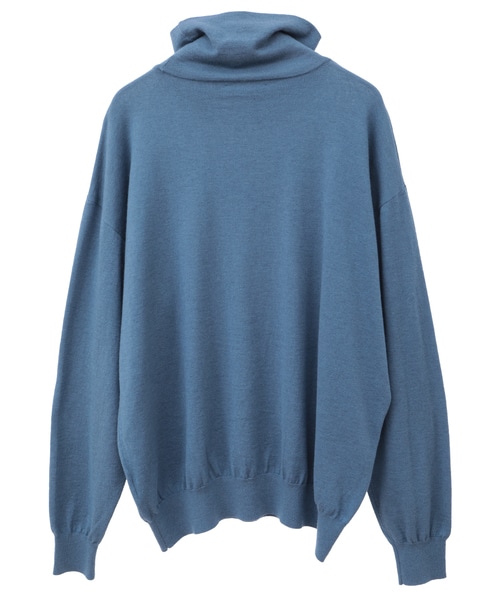【Demylee New York】AMAL TURTLENECK TOP 詳細画像 ブルー 2