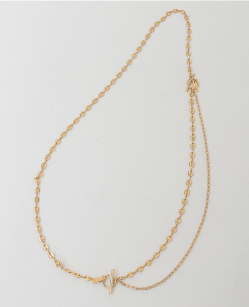 【UCALYPT/ユーカリプト】Marina Chain Combination Necklace 詳細画像 マルチ 1