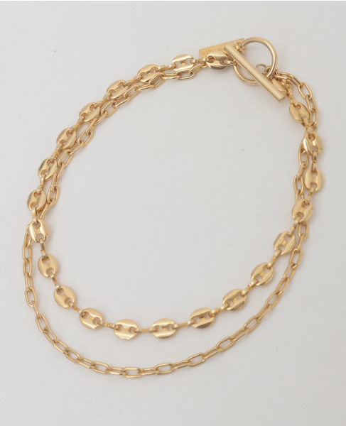 【UCALYPT/ユーカリプト】Marina Chain Combination Necklace 詳細画像 マルチ 5