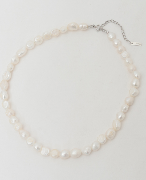 【UCALYPT/ユーカリプト】Baroque Pearl Necklace 詳細画像 ホワイト 1