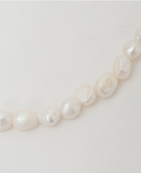 【UCALYPT/ユーカリプト】Baroque Pearl Necklace 詳細画像 ホワイト 2