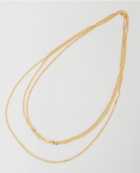 【EO/イオ】Ball chain long necklace 200cm (EO24AW-36) 詳細画像 ゴールド 1