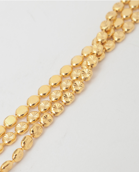【EO/イオ】Ball chain long necklace 200cm (EO24AW-36) 詳細画像 ゴールド 2