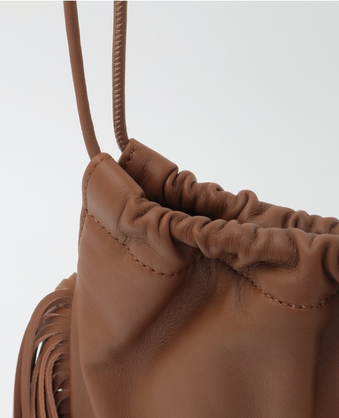 【ORSETTO/オルセット】フリンジショルダーバッグ 詳細画像 ブラウン 5