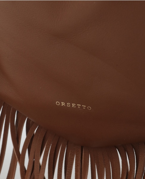 【ORSETTO/オルセット】フリンジショルダーバッグ 詳細画像 ブラウン 8
