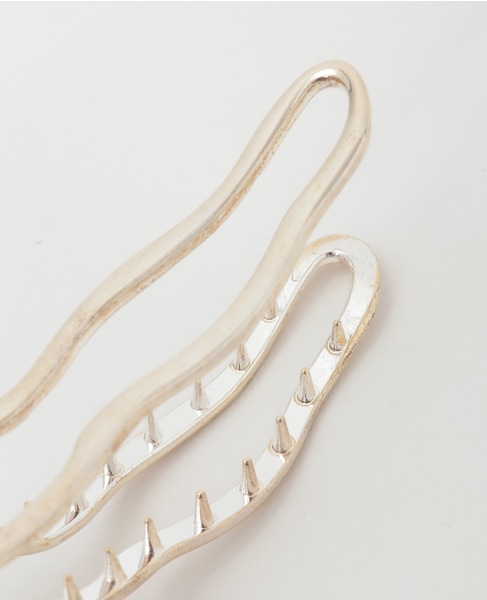 【TRESSE/トレス】ヘアクリップ 詳細画像 シルバー 4