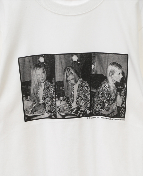 【GOOD ROCK SPEED/グッドロックスピード】ロゴTシャツ（24LFE207W*KateMoss) 詳細画像 ホワイト 3