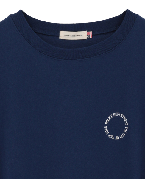 【GOOD ROCK SPEED/グッドロックスピード】ロゴTシャツ(24NYC017W/24NYC019W) 詳細画像 ネイビー 3