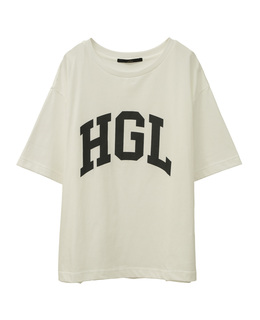 HGLロゴプリントTシャツ