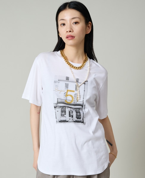 《WEB限定》復刻No.5フォトプリントTシャツ 詳細画像 ホワイト 2