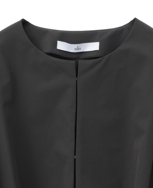 《定番》ベルスリーブブラウスジャケット（セットアップ可） 詳細画像 チャコールグレー 7