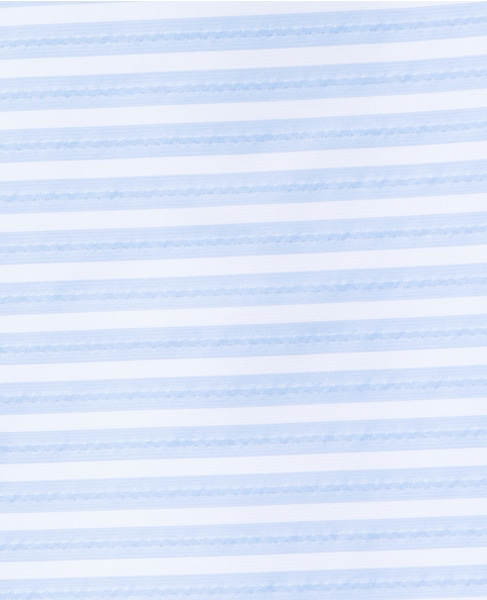 ボーダーベルスリーブ2WAYブラウス 詳細画像 サックス 9